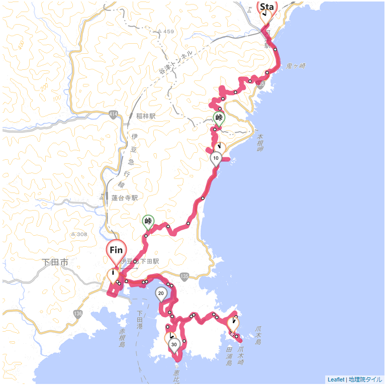 08/1/27 河津から下田・爪木崎