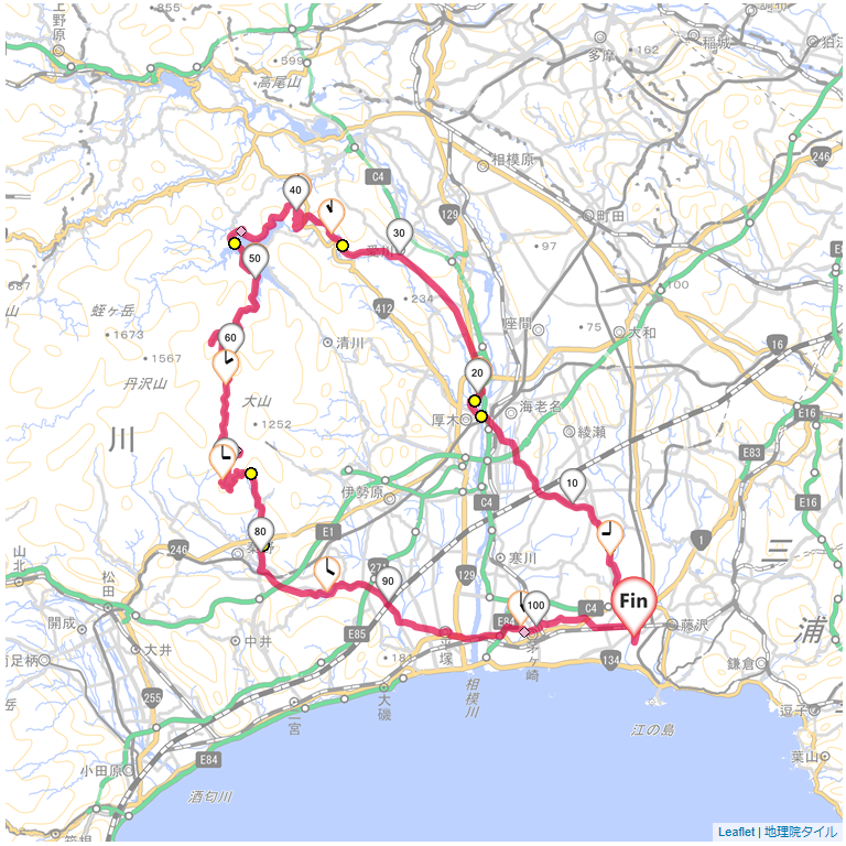 08/4/5 服部牧場・宮ヶ瀬湖・裏ヤビツ