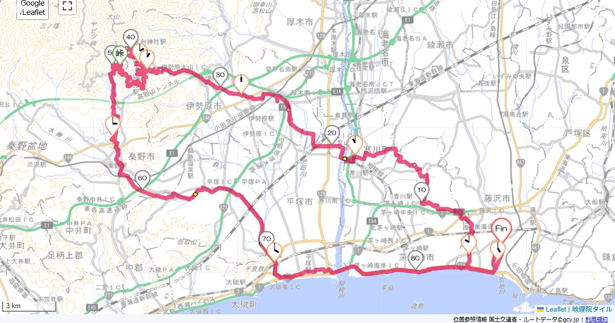 04/20 渋田川・阿夫利林道・浅間山林道