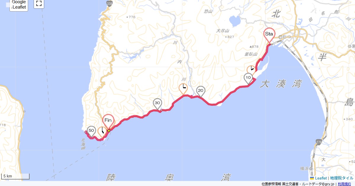 08/5/3 下北半島1日目