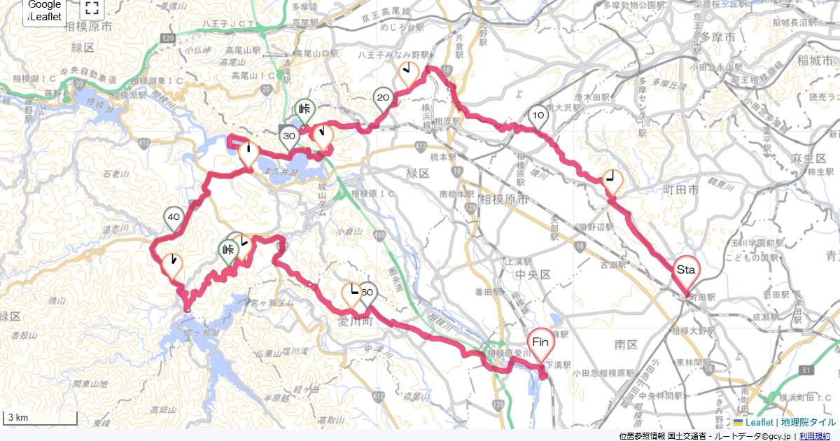 08/6/14 城山湖・東南林道・志田峠