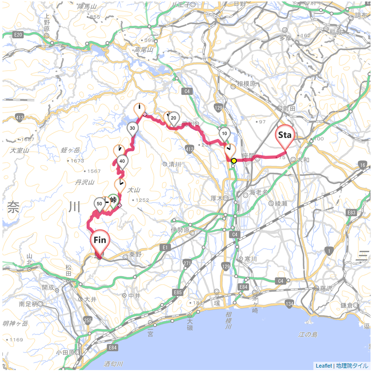 08/7/5 裏ヤビツ・表丹沢林道