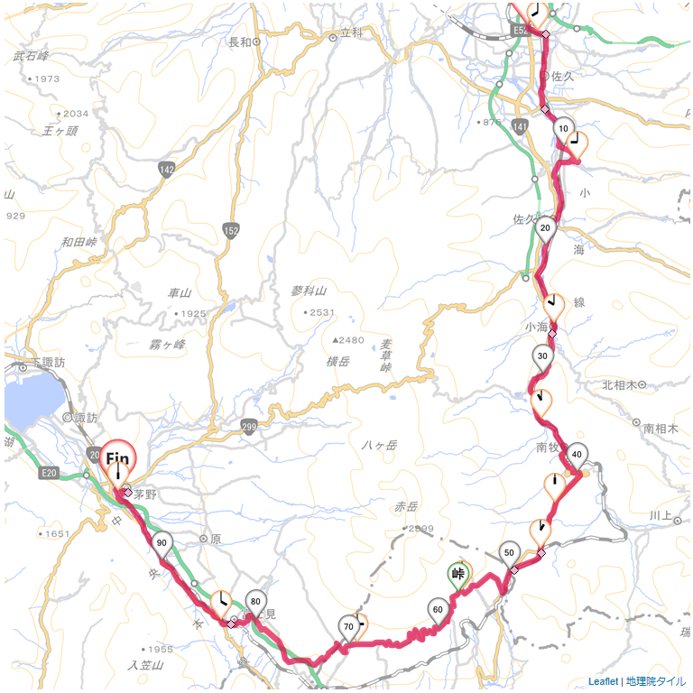 08/7/20 野辺山・八ヶ岳高原ライン