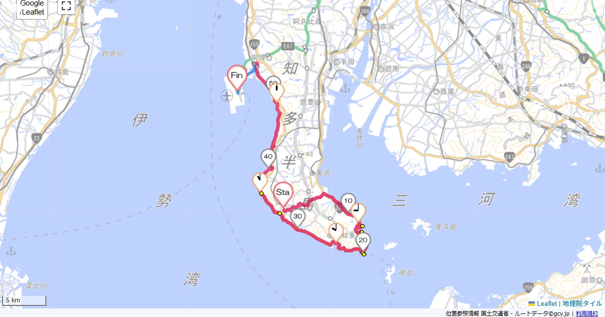 12/24 知多半島2日目