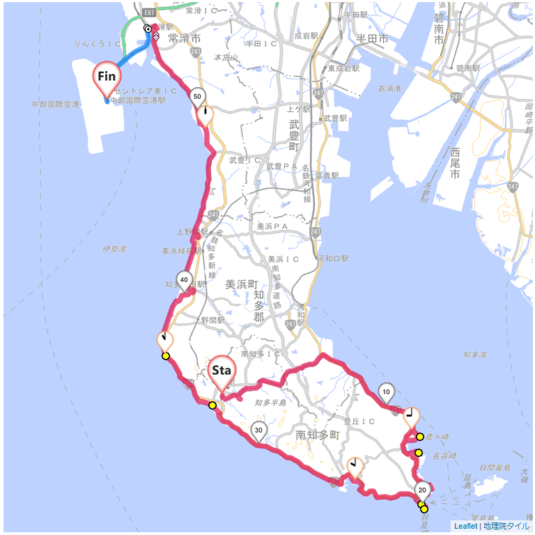 08/12/24 知多半島2日目