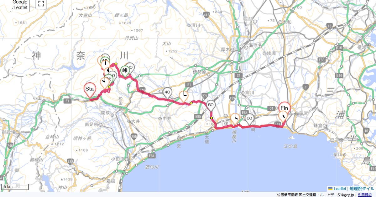 03/29 尺里峠・虫沢林道・秦野峠林道
