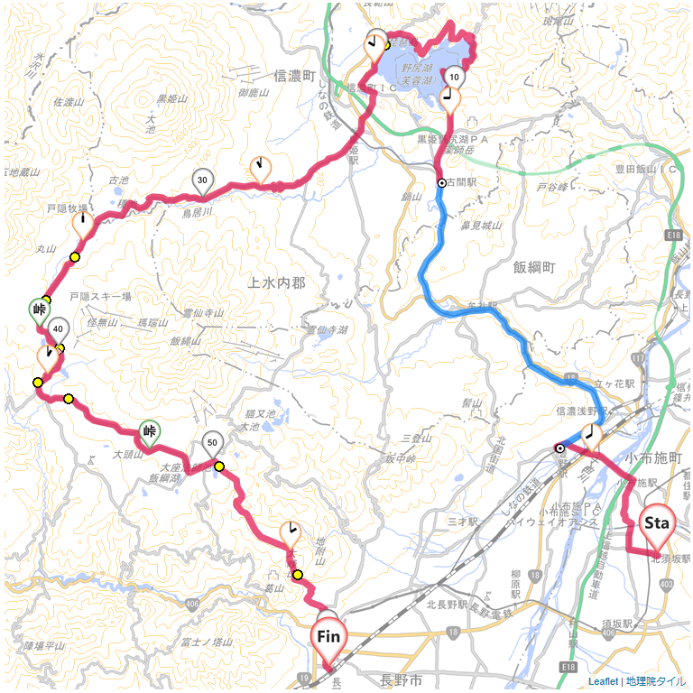 09/6/14 野尻湖・戸隠高原・七曲