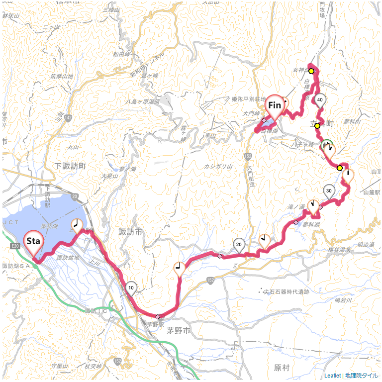 09/7/19 蓼科湖・女神湖・白樺湖