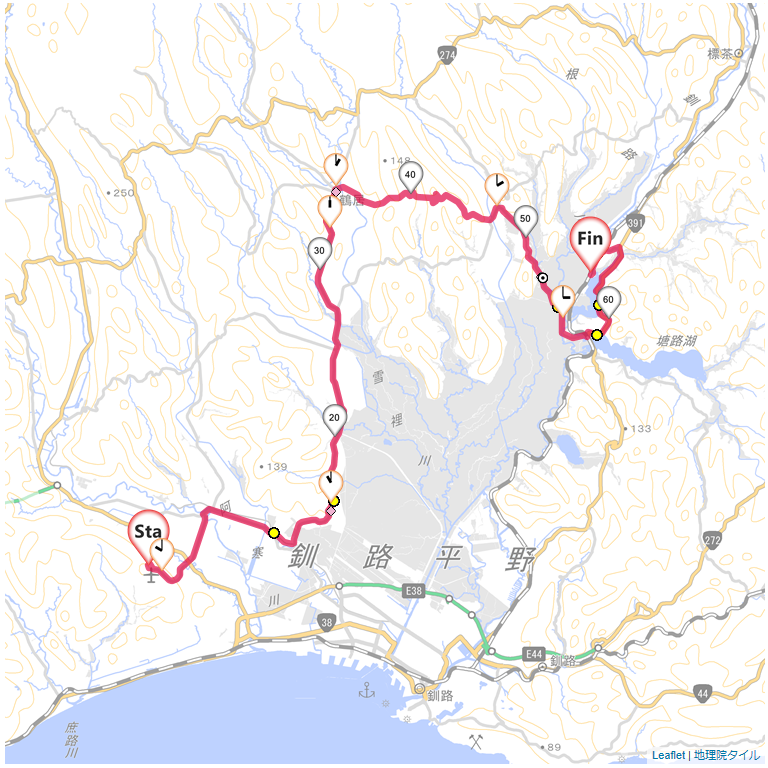 09/8/8 09道東1日目