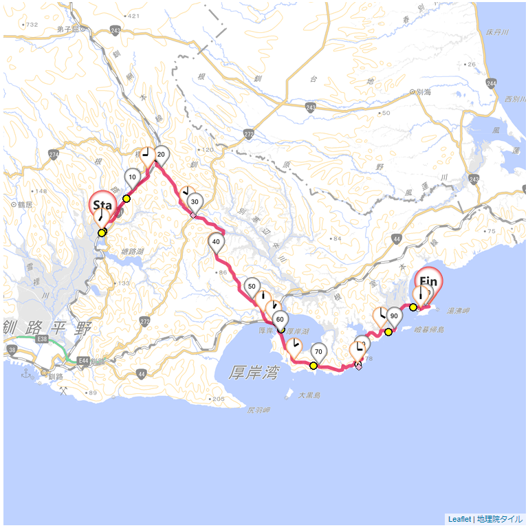 09/8/9 09道東2日目
