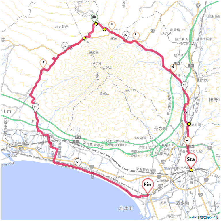 09/11/8 愛鷹山一周