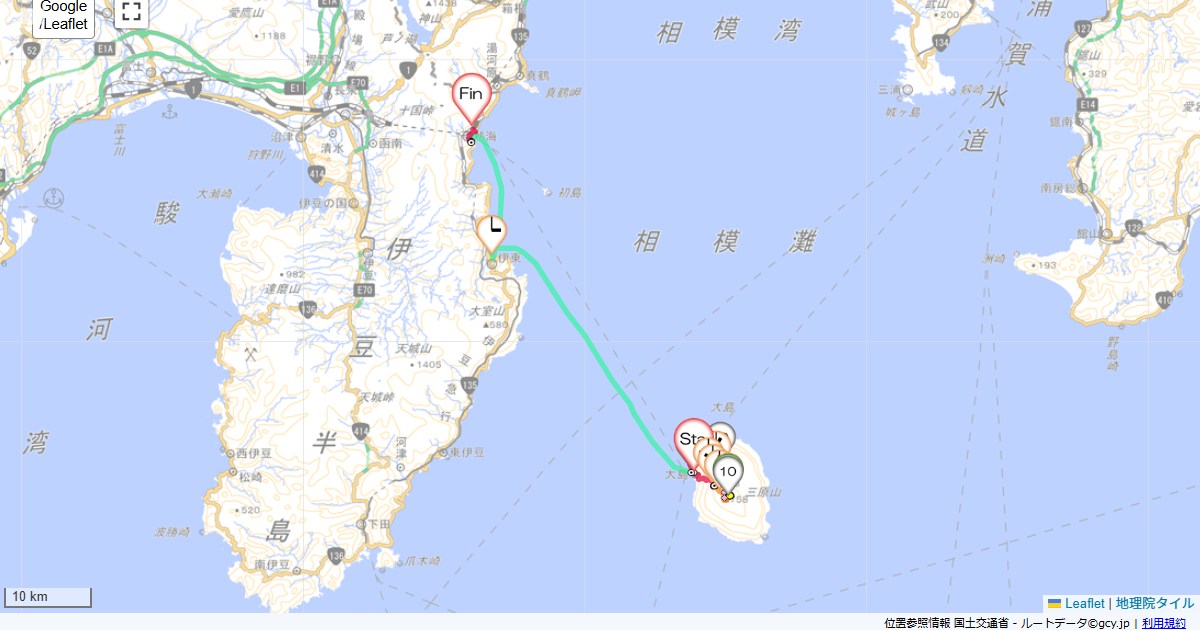 10/2/14 伊豆大島2日目