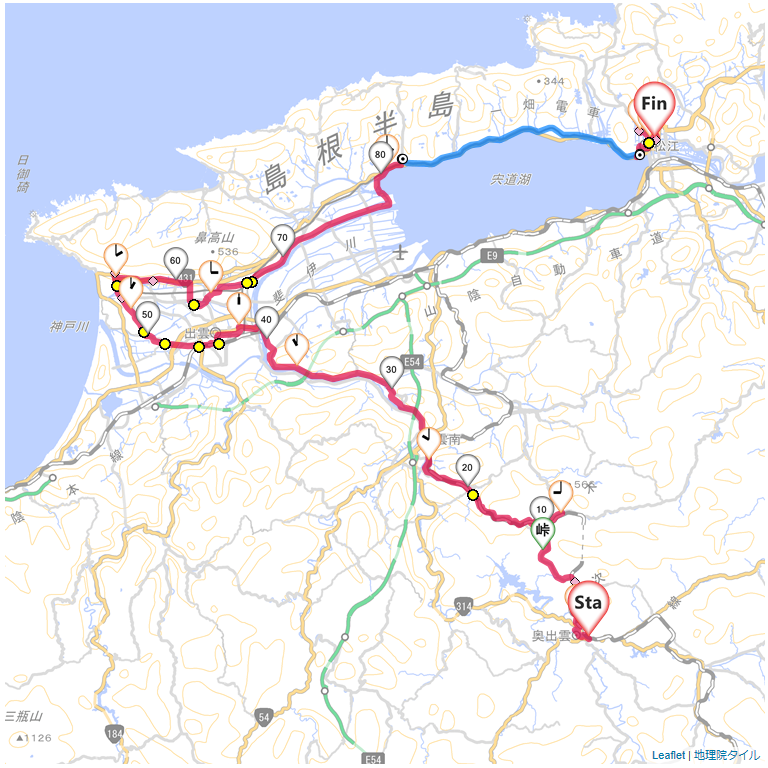 10/5/3 10GWツーリング4日目