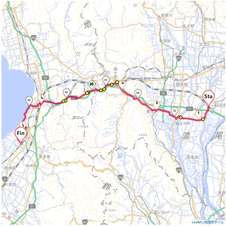 10/10 羽島から彦根