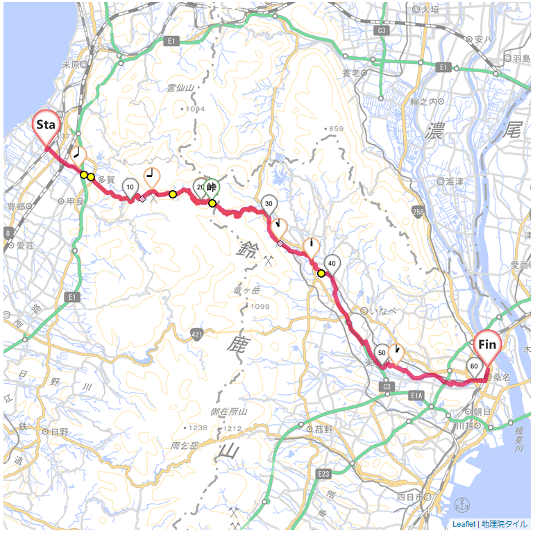 10/11 彦根から桑名