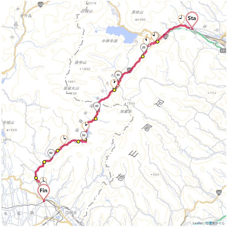 10/11/21 細尾峠・わたらせ