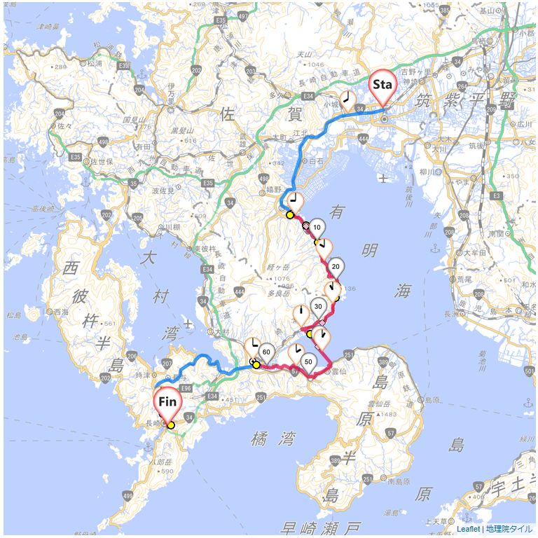 05/01 11GW2日目佐賀から長崎