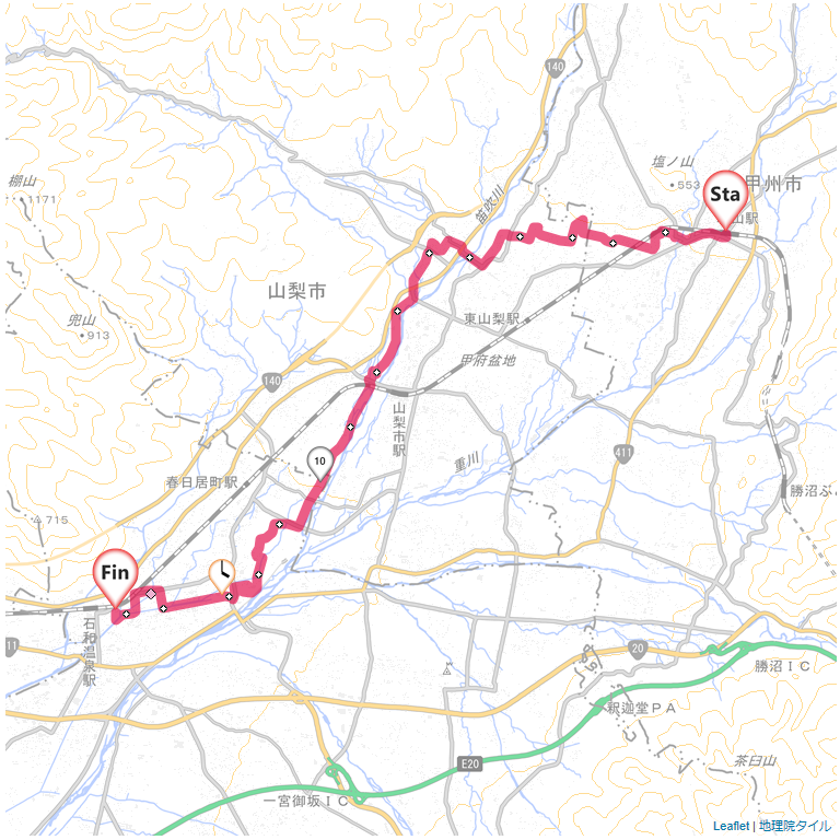 07/02 塩山から石和温泉