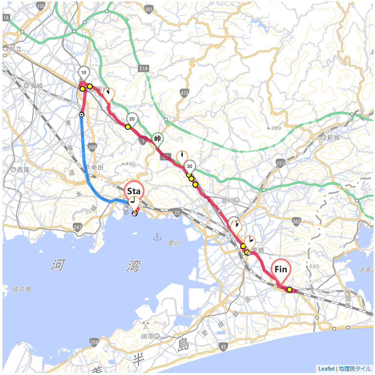12/24 岡崎から二川