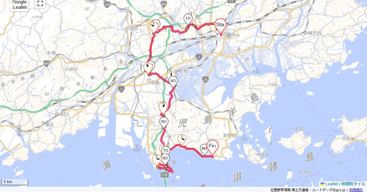13/2/10 吉備路自転車道・下津井電鉄跡