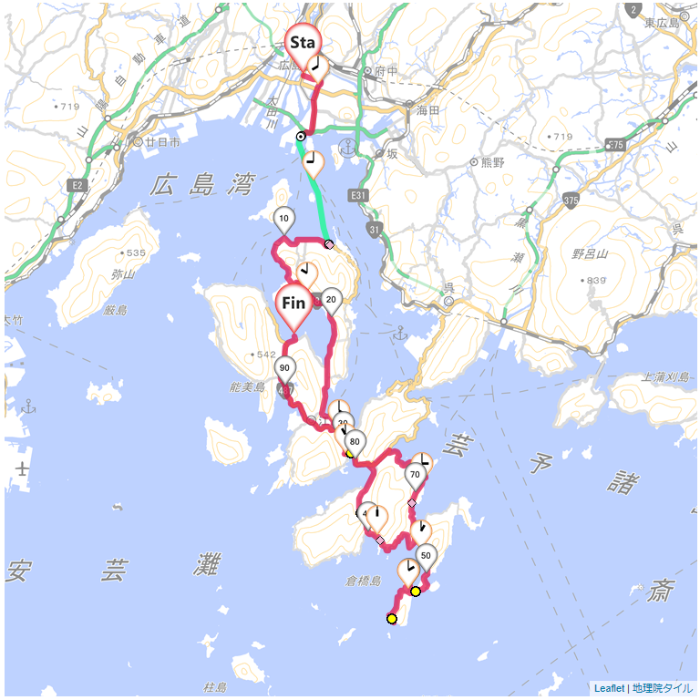 03/17 安芸群島とびしま海道2日目