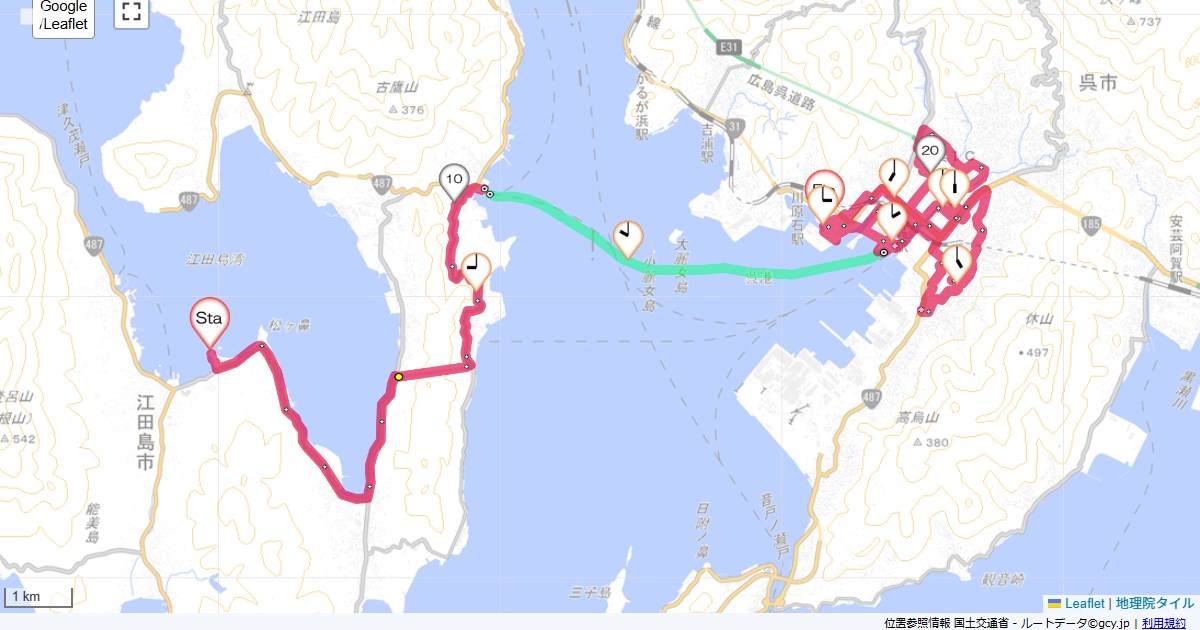 13/3/18 安芸群島とびしま海道3日目