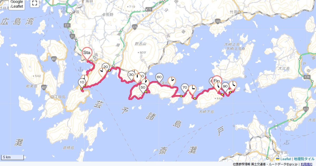 13/3/19 安芸群島とびしま海道4日目