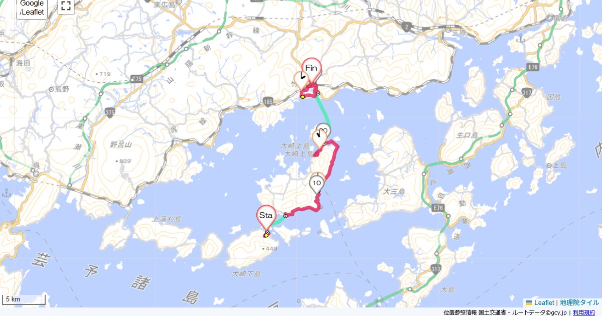 13/3/20 安芸群島とびしま海道5日目