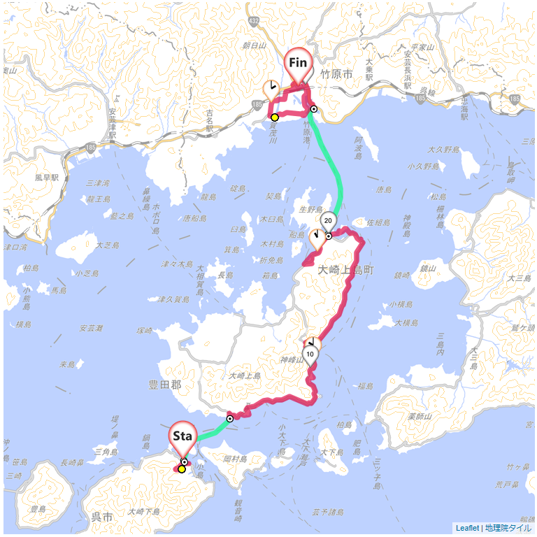 03/20 安芸群島とびしま海道5日目