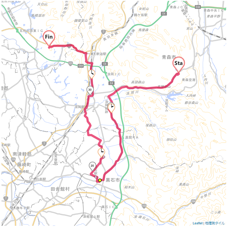 13/4/27 津軽半島1日目