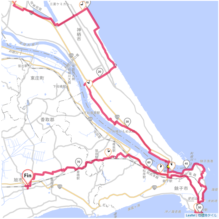 13/5/5 神栖から旭