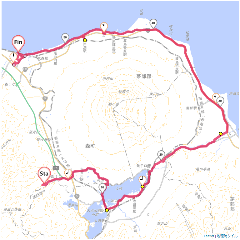 13/7/8 大沼から森