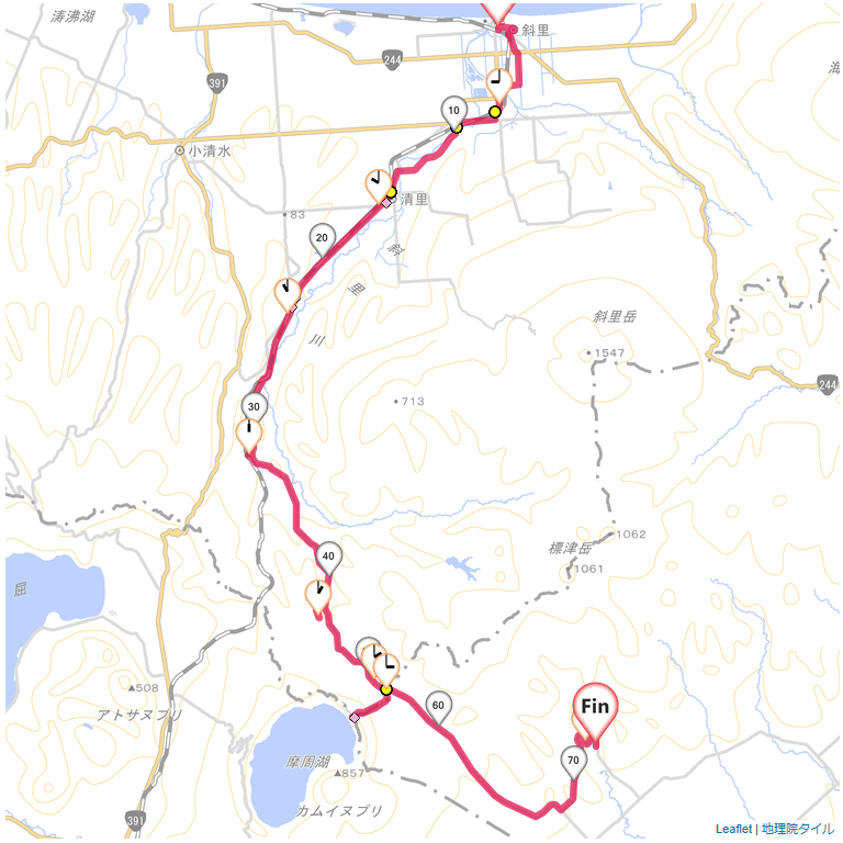 13/7/14 斜里から養老牛