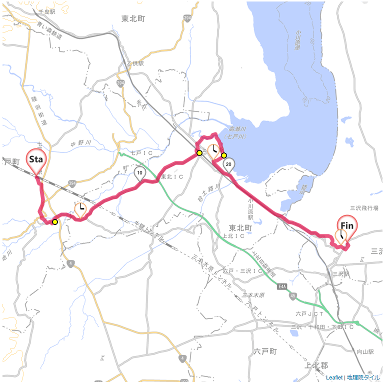 13/8/15 七戸十和田から三沢