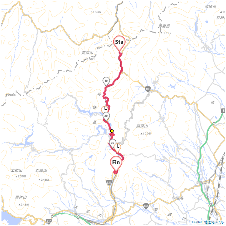 13/11/23 男鹿高原から鬼怒川温泉
