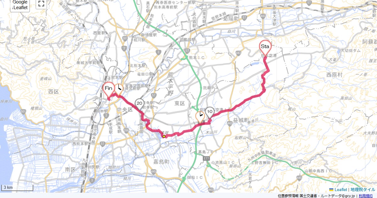 14/2/8 熊本空港から熊本