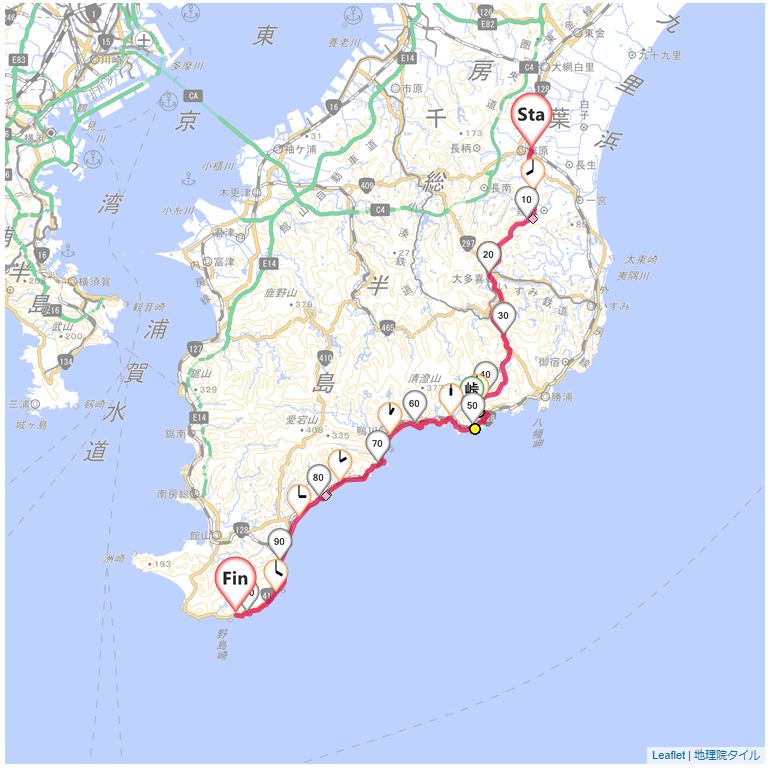 03/22 茂原から白浜