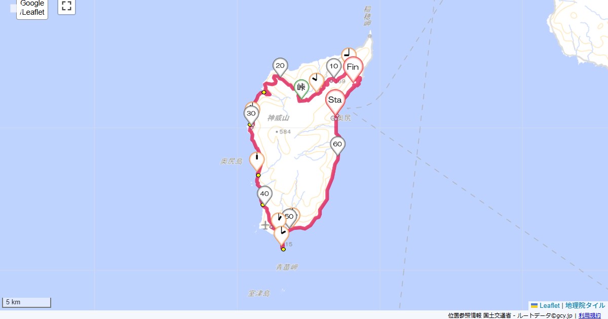 14/7/18 奥尻島一周