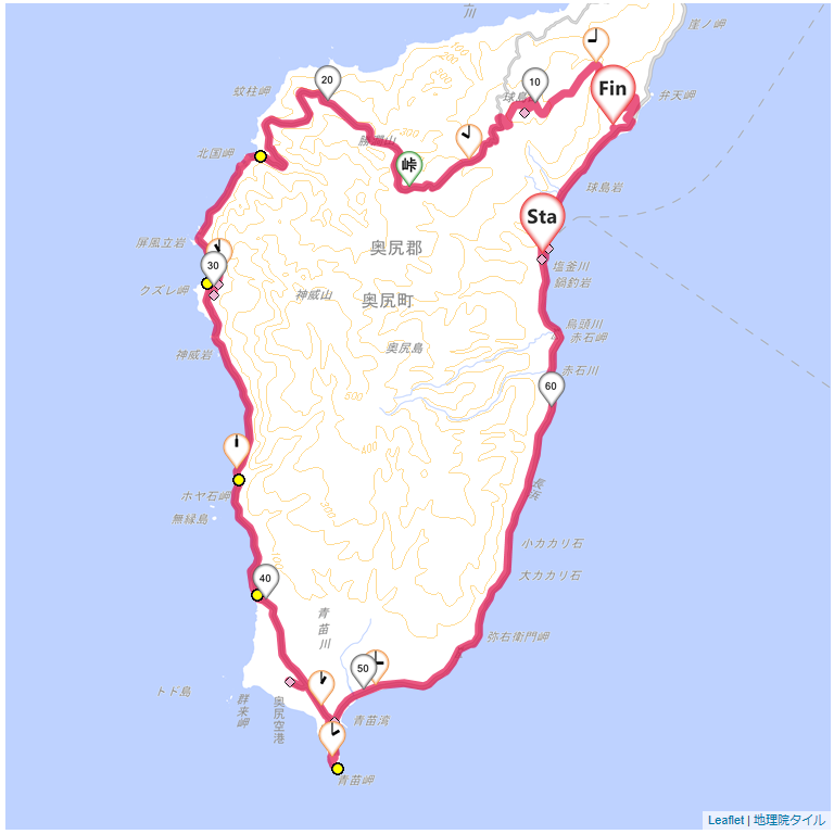 14/7/18 奥尻島一周
