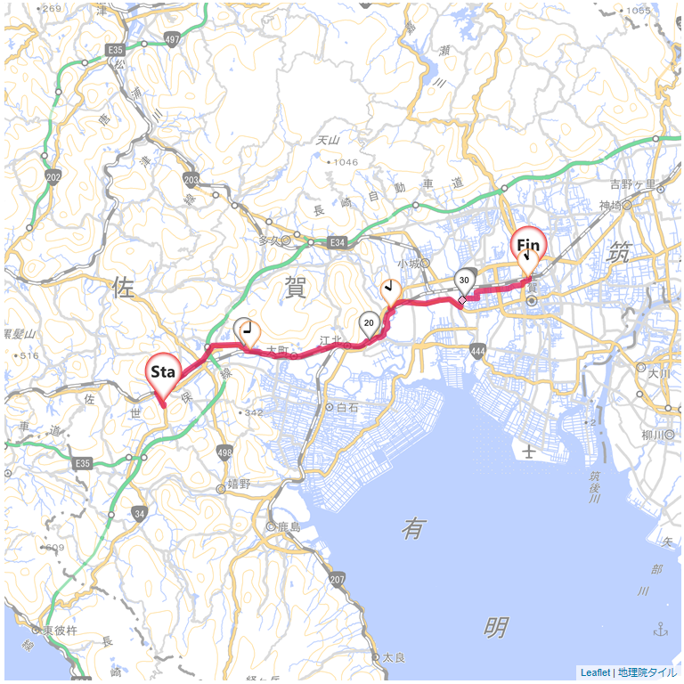 11/03 武雄から佐賀