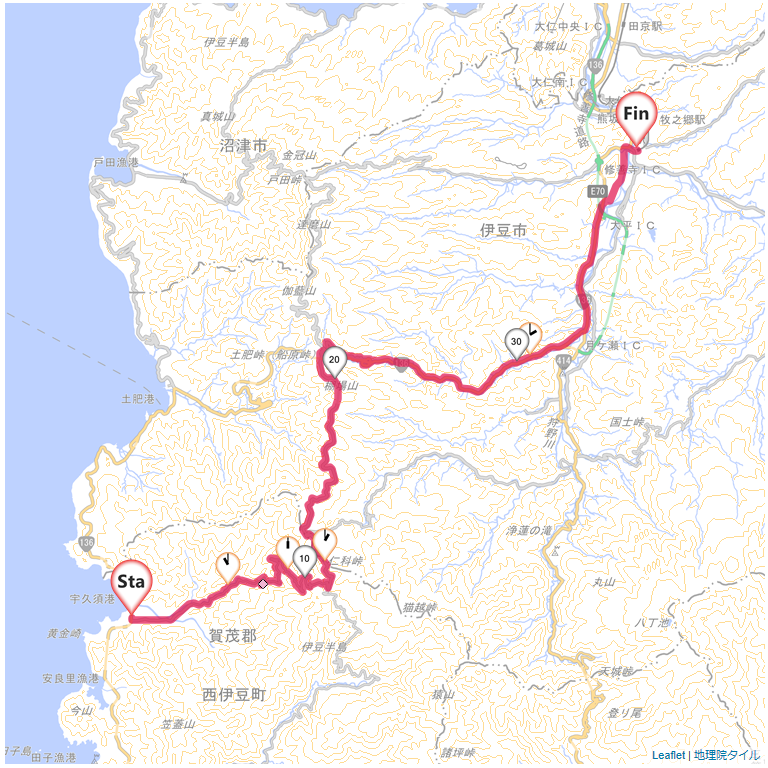 14/11/16 雲見から修善寺