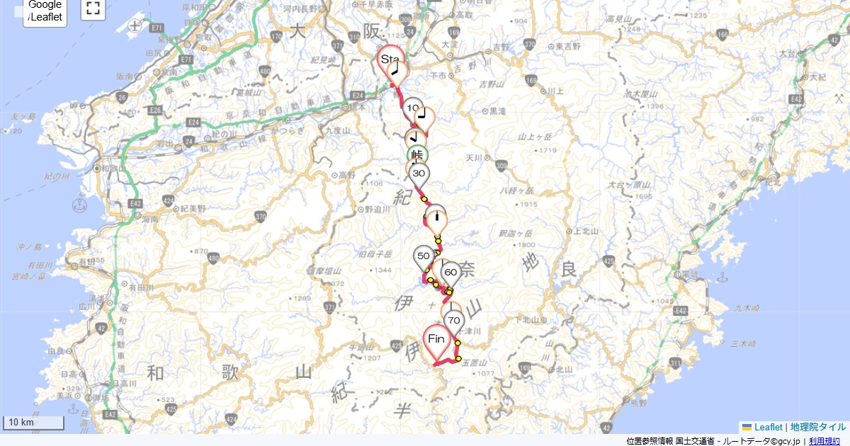 15/5/3 紀伊半島2日目