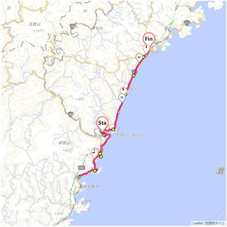 15/5/5 紀伊半島4日目