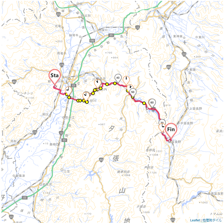 15/8/10 新十津川から富良野