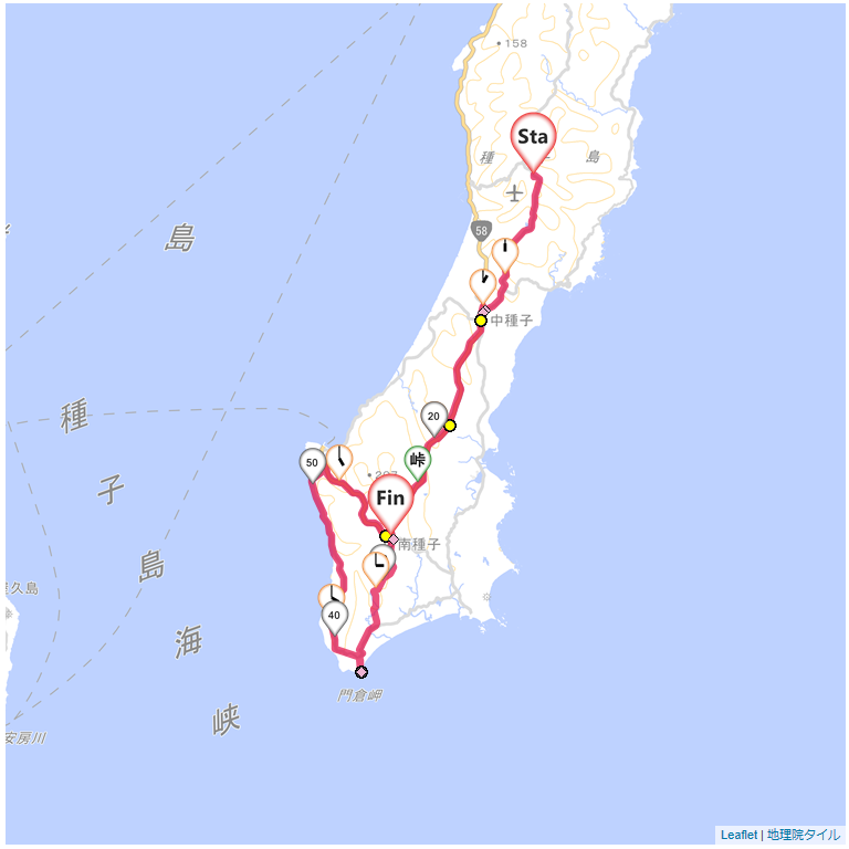 15/9/20 種子島空港から門倉岬