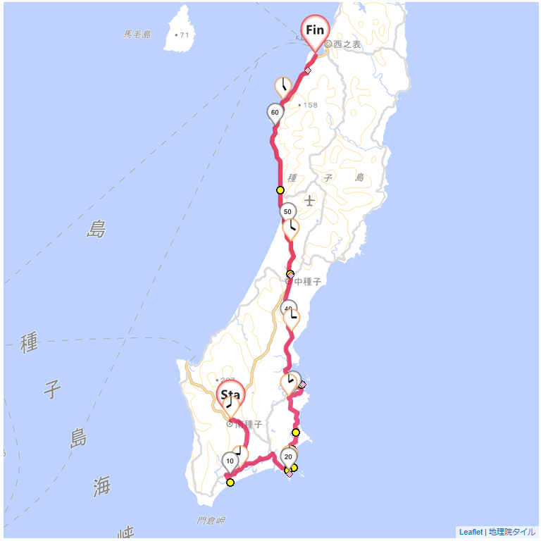 15/9/21 種子島宇宙センターから西之表
