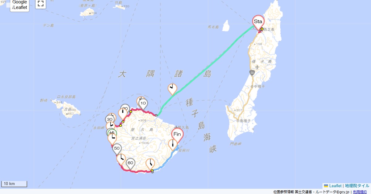 15/9/22 屋久島西部林道