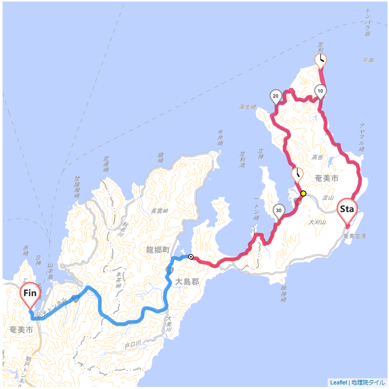 02/11 奄美空港から名瀬