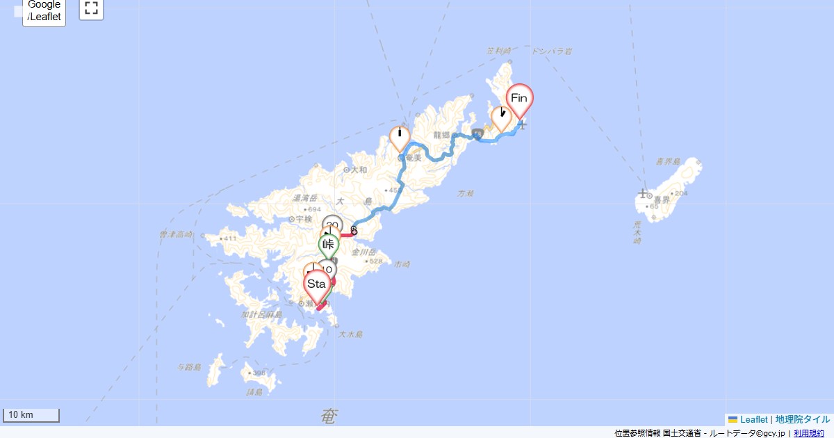 16/2/14 瀬戸内から名瀬