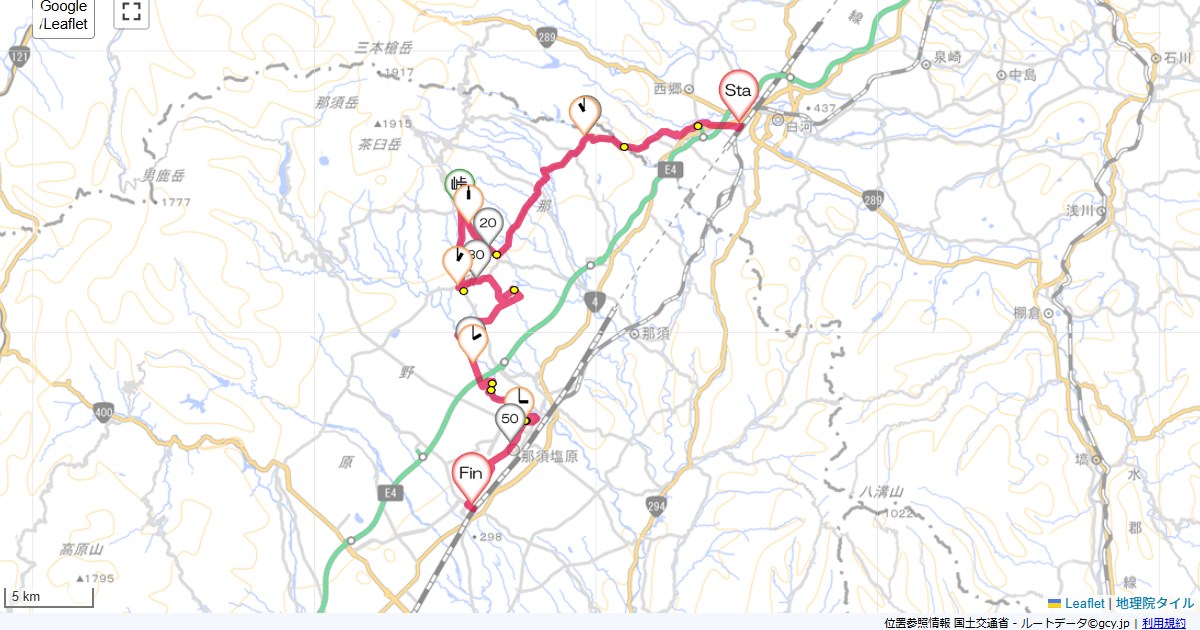 16/4/10 新白河から那須高原・那須塩原